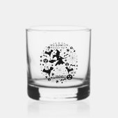 Halloween Spooky Time Whisky Glas (Voorkant)