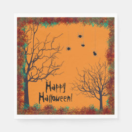 Halloween Spooky Tree Spiers |Happy Halloween Servet