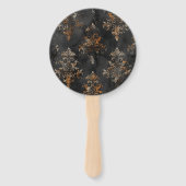 Halloween spooky vampierfeest handwaaier (Achterkant)