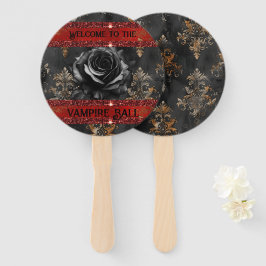 Halloween spooky vampierfeest handwaaier