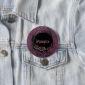 Halloween spooky vampierfeest ronde button 7,6 cm (In situ)