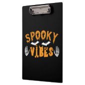 Halloween Spooky Vibes Birthday Klembord (Links)