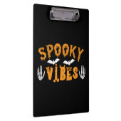 Halloween Spooky Vibes Birthday Klembord (Rechts)