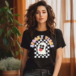 HALLOWEEN SPOOKY VIBES GEESTEN T-SHIRT