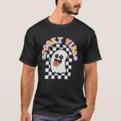 HALLOWEEN SPOOKY VIBES GEESTEN T-SHIRT (Voorkant)