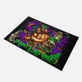 Halloween Spooky Vibes Only Deur Mat (Schuin)
