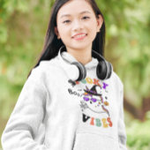 Halloween Spooky Vibes Retro leuke eenhoorn geest