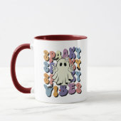 Halloween Spooky Western Ghostie Koffie Mok (Links)