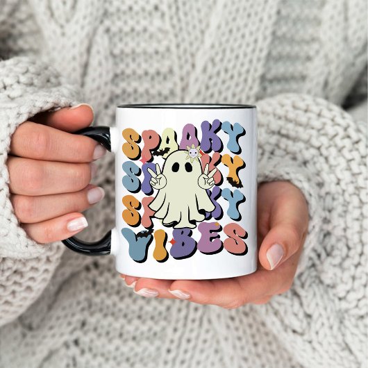 Halloween Spooky Western Ghostie Koffie Mok