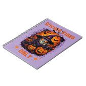 Halloween: Spooky Wiches Smiles en pompoen Notitieboek (Linkerzijde)