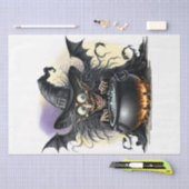 Halloween Spooky Witch Cartoon Tissuepapier (Craft)
