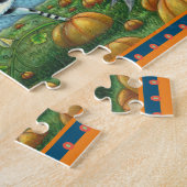 HALLOWEEN SPOTTED PONY & BAT CAT Fantasy Horse Legpuzzel (Zijkant)