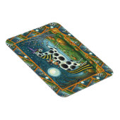 HALLOWEEN SPOTTED PONY & BAT CAT Fantasy Horse Magneet (Rechterzijde)