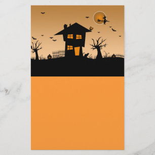 Halloween Spukhuis Flyer