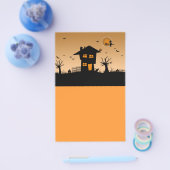 Halloween Spukhuis Flyer (Enkel)