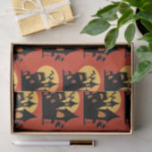 Halloween Spukhuis  Tissuepapier (Geschenk)