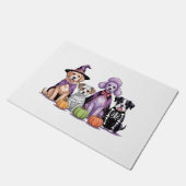 Halloween Squad Dog Deurmat (Schuin)