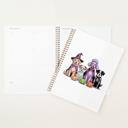 Halloween Squad Dog Planner (Display)