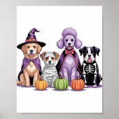 Halloween Squad Dog Poster (Voorkant)