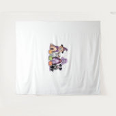 Halloween Squad Dog Wandkleed (Voorkant (horizontaal))