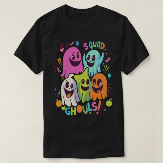 Halloween Squad Ghouls T-shirt (Design voorkant)