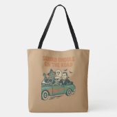 Halloween Squad Spook Op De Weg Tote Bag (Achterkant)