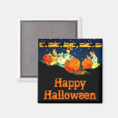 Halloween Square Magnet (Voorkant / Achterkant)