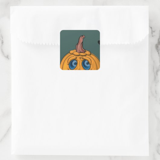 Halloween Square Sticker (Tas)