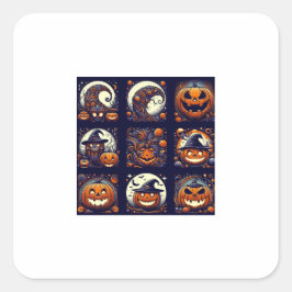 Halloween Square Sticker