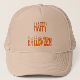 Halloween Squash-tekst Trucker Pet