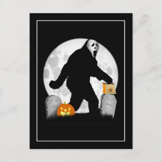 Halloween Squatchin' Briefkaart