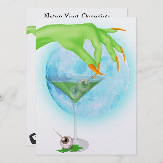 Halloween - SRF Kaart (Voorkant / Achterkant)