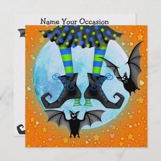 Halloween - SRF Kaart (Voorkant / Achterkant)