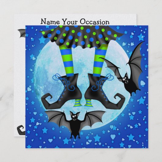 Halloween - SRF Kaart (Voorkant / Achterkant)