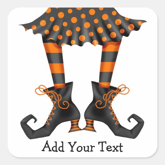 Halloween - SRF Vierkante Sticker (Voorkant)