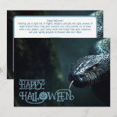 Halloween Ssspooky Surprise Kaart (Voorkant / Achterkant)