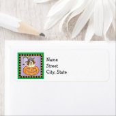 Halloween St. Bernard Etiket (Insitu)