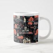 Halloween stad 4 grote koffiekop (Rechts)