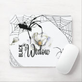 Halloween Stamp Collectie "Black Widow" Muismat (Met muis)