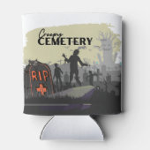 Halloween Stamp Collectie "Creepy Cemetery" Blikjeskoeler (Achterkant)