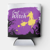 Halloween Stamp Collectie "Evil Witch" Blikjeskoeler (Voorkant)