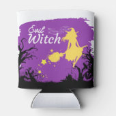 Halloween Stamp Collectie "Evil Witch" Blikjeskoeler (Achterkant)