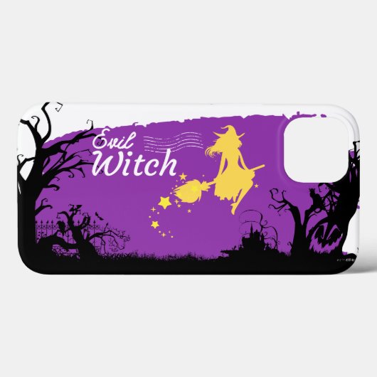 Halloween Stamp Collectie "Evil Witch" Case-Mate iPhone Case (Achterkant (horizontaal))