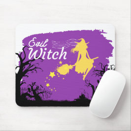 Halloween Stamp Collectie "Evil Witch" Muismat