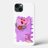 Halloween Stamp Collectie "Ghost party" op een Case-Mate iPhone Case (Achterkant)