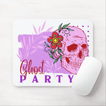 Halloween Stamp Collectie "Ghost party" op een