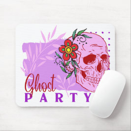 Halloween Stamp Collectie "Ghost party" op een Muismat