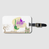 Halloween Stamp Collectie "Hocus Pocus" Bagagelabel (Voorkant (horizontaal))