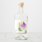 Halloween Stamp Collectie "Hocus Pocus" Likeurfles Etiket (Voorkant)