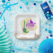 Halloween Stamp Collectie "Hocus Pocus" Papieren Bordje (Feest)